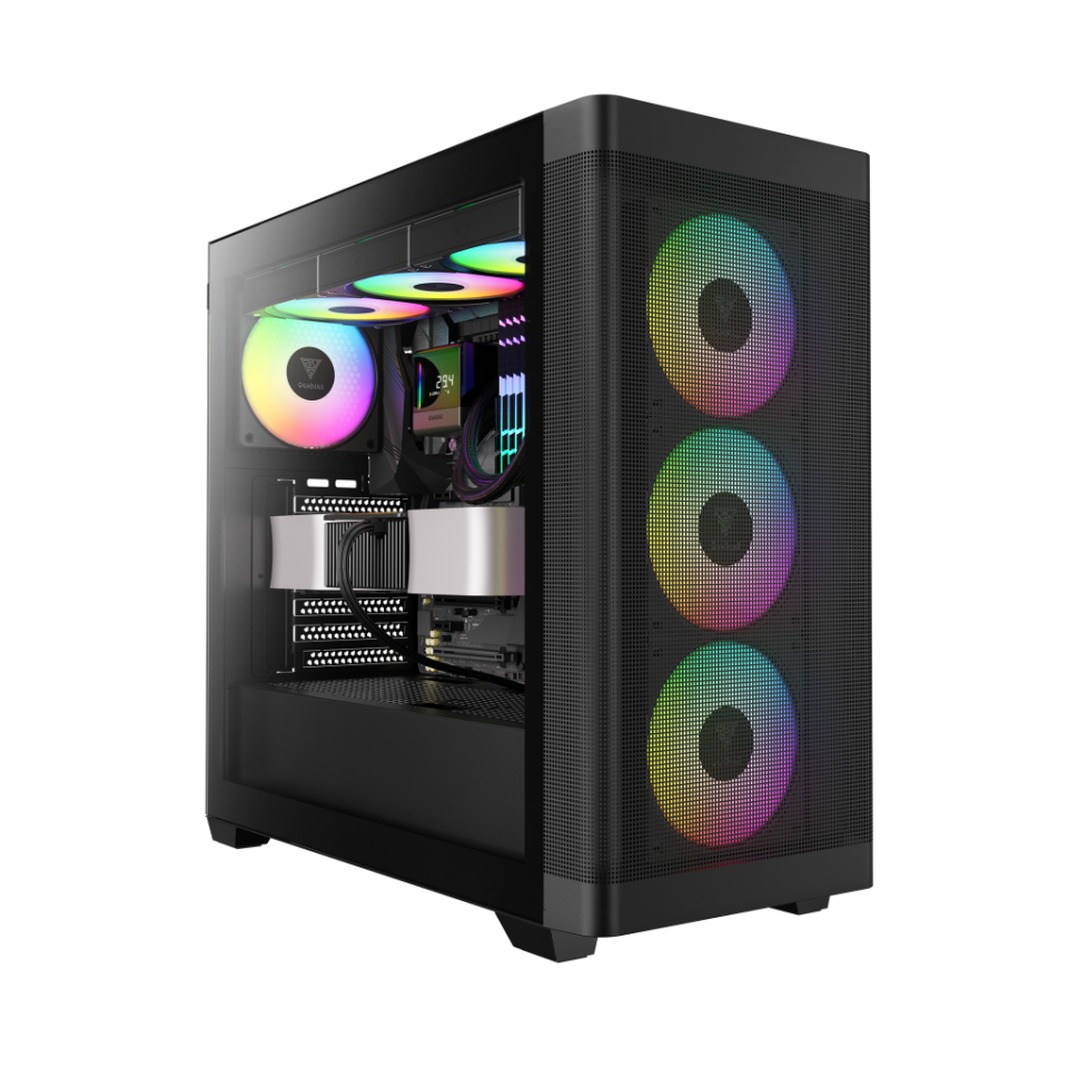 PANTHERA-02A, AMD RYZEN 7 5700, 16Gb DDR4 Ram, 500Gb NVMe SSD, 8Gb GDDR7 RTX5060 Ekran Kartı, 2000W Kasa, Free Dos OEM PAKET
