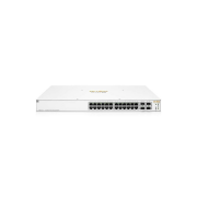 HP Aruba Instant On, JL684B, 1930-24G, 24Port, GigaBit, PoE 370W, 4 Port Gigabit SFP, Yönetilebilir, Rack Mount Switch