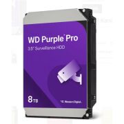 8 TB WD 3.5 PURPLE PRO SATA3 7200RPM 256MB 7/24 GUVENLIK WD8002PURP (3 YIL RESMI DIST GARANTILI)