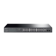 TP-LINK SG1428PE, 28 Port, Gigabit, PoE+ 250W, 2 Port Gigabit SFP, Rackmount, Yönetilebilir, Switch