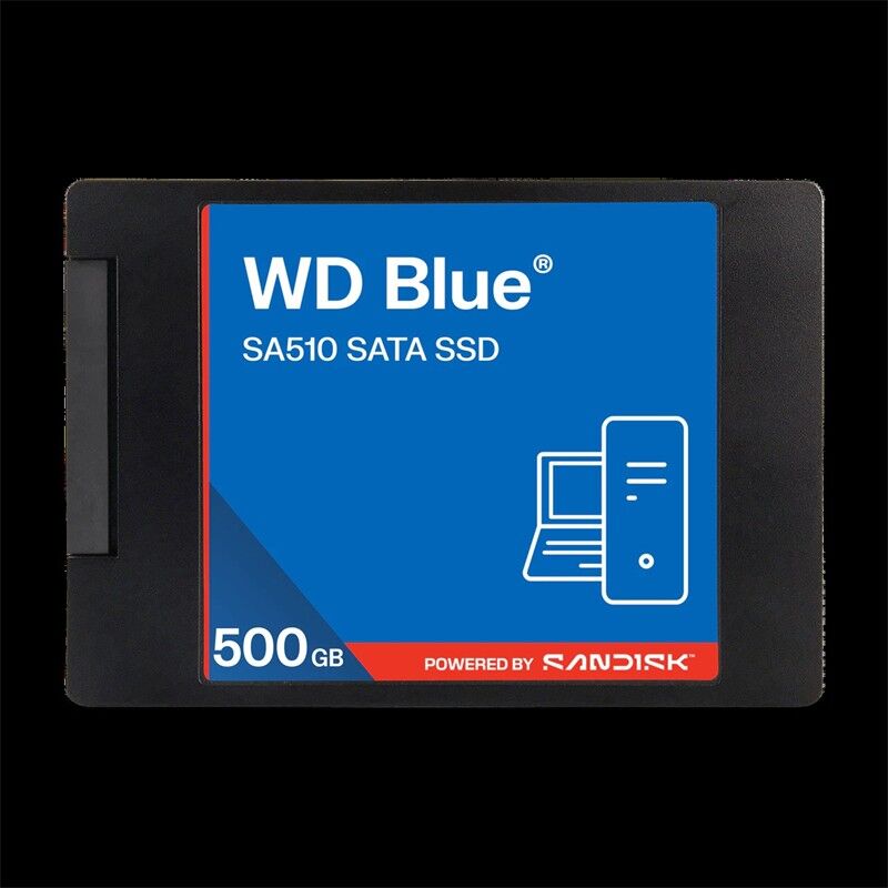500GB WD BLUE SA510 SATA 3D 2.5'' 560/510MB WDS500G5B0A