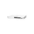 HP Aruba Instant On, JL813A, 1830-24G, 24Port, GigaBit, 12 Port PoE 195W, 2 Port Gigabit SFP, Yönetilebilir, Rack Mount Switch