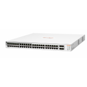 HP Aruba Instant On, JL815A, 1830-48G, 48Port, GigaBit, 24 Port PoE 370W, 4 Port Gigabit SFP, Yönetilebilir, Rack Mount Switch