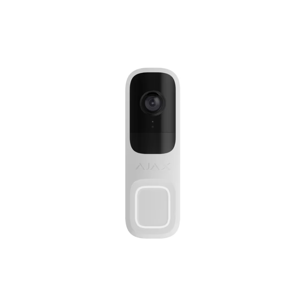AJAX, DOORBELL, Kablosuz, Kameralı, Kapı Zili  Beyaz