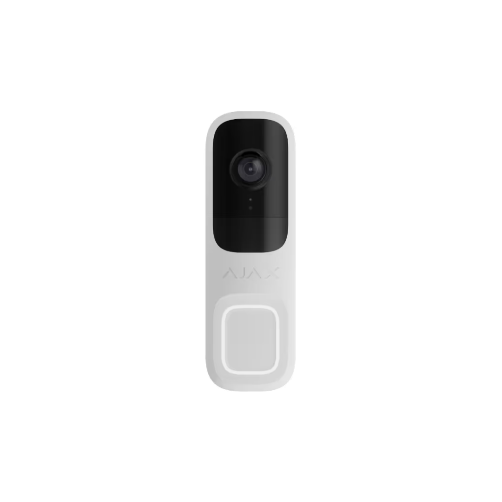 AJAX, DOORBELL, Kablosuz, Kameralı, Kapı Zili  Beyaz