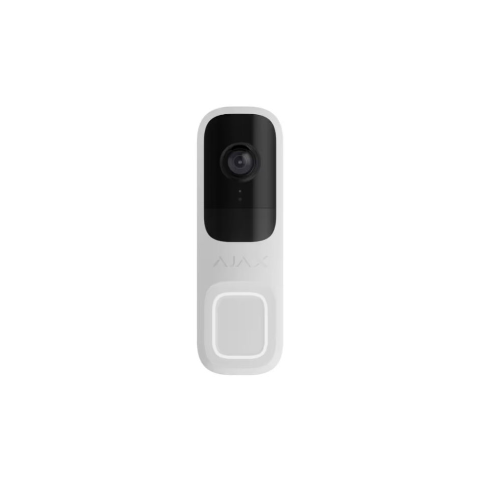 AJAX, DOORBELL, Kablosuz, Kameralı, Kapı Zili  Beyaz