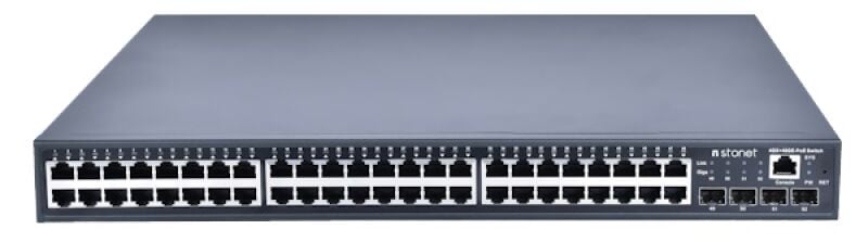 STONET SC-514804MPUW800 48 PORT POE GB L2 YÖNETİLEBİLİR OMURGA SWİTCH (800W)
