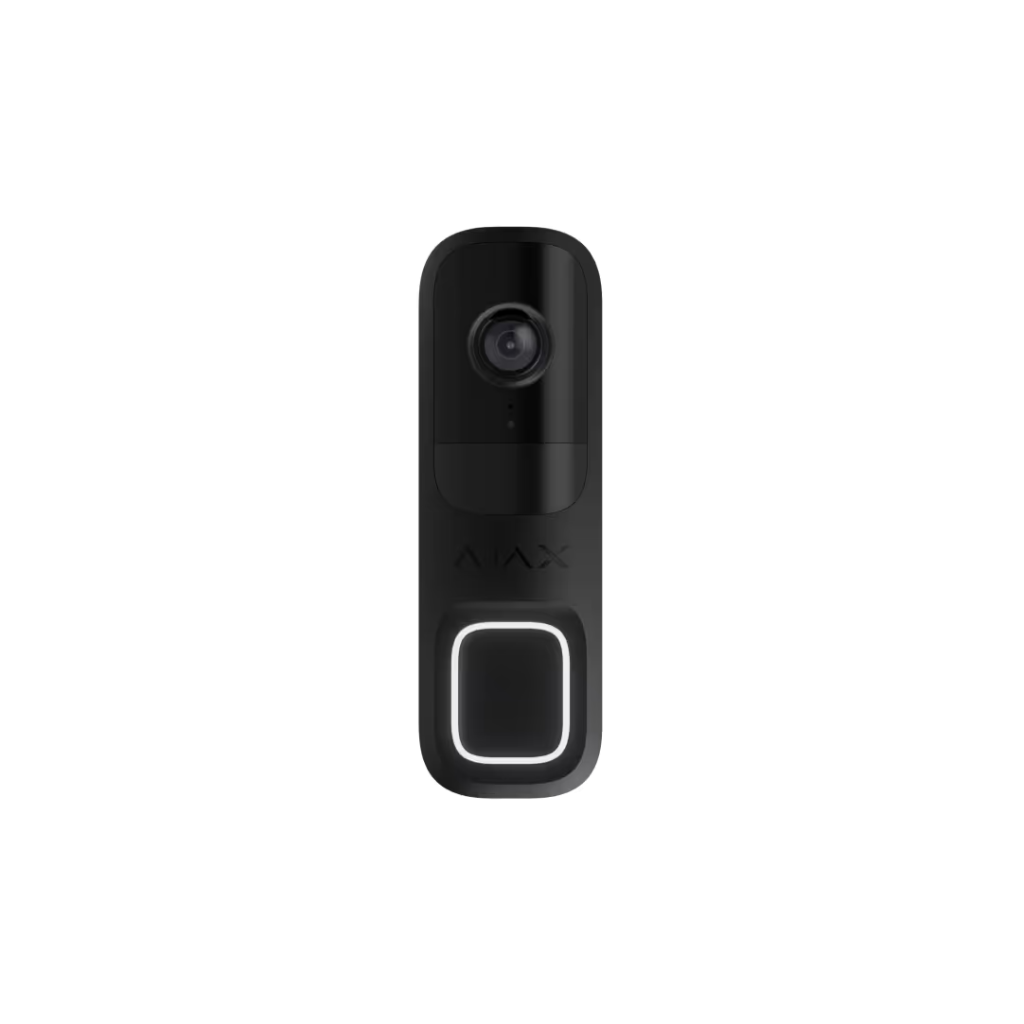 AJAX, DOORBELL, Kablosuz, Kameralı, Kapı Zili  Siyah