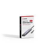ENKADO EKD-TP42, Type-C to To HDMI, 2PD, 2 USB 2.0 HDMI 4K + SD/TF, Ethernet 100mbs Multi· Hub
