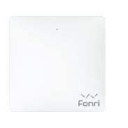 FONRİ WF3-EL3-0202-06 WIFI KABLOSUZ KENDİNDEN ENERJİLİ AKILLI DOKUNMATİK ÇİFTLİ DUVAR ANAHTARI