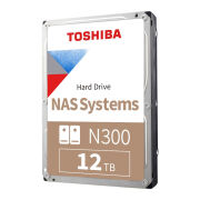 TOSHIBA HDWG51CUZSVA N300 3.5'' 12TB 7200rpm 512MB SATA 7/24 NAS Harddisk