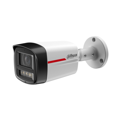 DAHUA HFW2449TL-S-LED-0360B-PRO 1/1.8'' CMOS 4MP 3.6mm FullColor POE Sesli Bullet IP Güvenlik Kamera