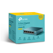 TP-LINK LS105G, Green Tech, 5 Port, GigaBit,  Metal Kasa, Yönetilemez, Masaüstü Switch