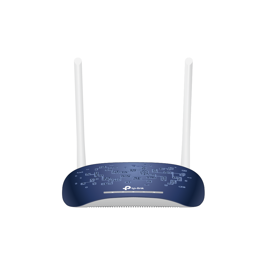 TP-LINK TD-W9960, 4 Port, 2.4Ghz Wifi, 300Mbps, 2xAnten, VDSL2, ADSL2+ MODEM