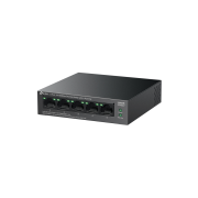 TP-LINK LS105LP, Green Tech, 5 Port, MegaBit, 4 Port PoE 41W, Metal Kasa, Yönetilemez, Masaüstü Switch