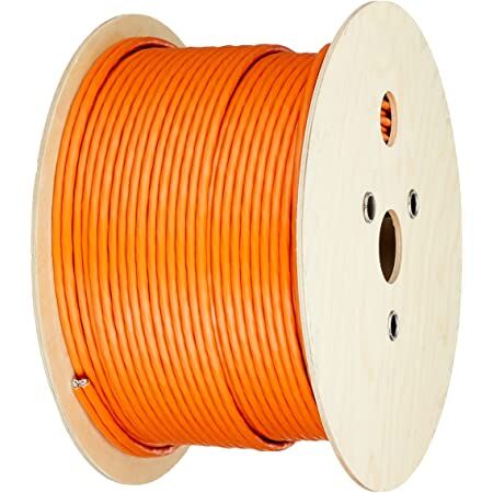 ERKA CAT6A-U/FTP 4X2X23AWG(HF) TURUNCU MAKARA 500 METRE(1L61-H530-AF1Y)