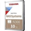 TOSHIBA N300 10TB 7200RPM 512MB SATA3 6Gbit/sn MN10ADA10TS NAS HDD