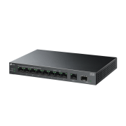 TP-LINK LS1210GP, Green Tech, 8 Port Gigabit, PoE 61W, 1 Port Gigabit Uplink, 1 Port Gigabit SFP, Yönetilemez Masaüstü Switch