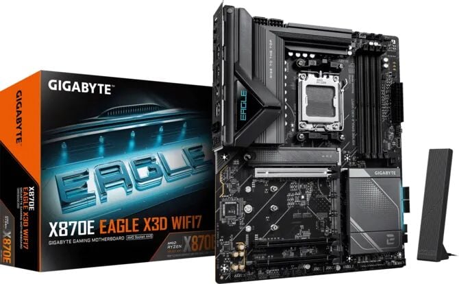 GIGABYTE X870E EAGLE X WIFI7 DDR5 HDMI ATX AM5