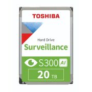TOSHIBA S300 AI 20TB 7200RPM 512MB SATA3 MG11ACA20TE-V ENTERPRISE HDD