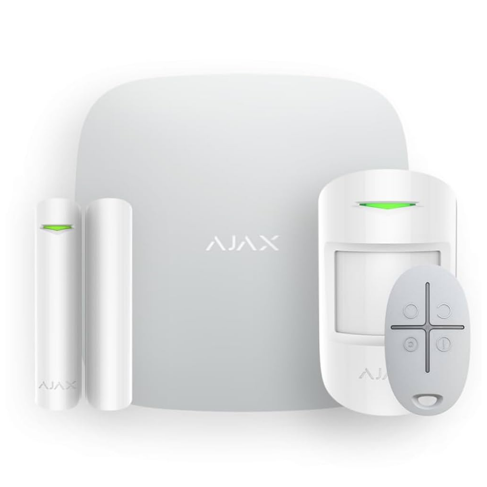 AJAX  StarterKit Plus, Kablosuz, Alarm Kiti, BEYAZ