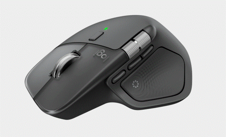 LOGITECH 910-007618 MX MASTER 4 Kablosuz Kablosuz 8000 DPI siyah Kurumsal Mouse