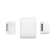 AJAX Dual Curtain Outdoor, Kablosuz, Çift Taraflı Perde Tipi Hareket Dedektörü, Beyaz