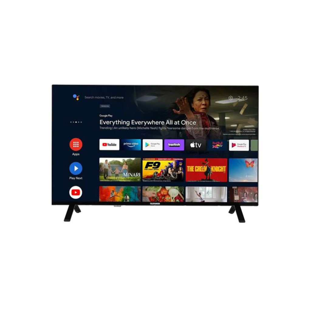 TELEFUNKEN 55TU9090UA, 55" 140 Cm, 4K Ultra HD, Dahili Wifi, Dahili Uydu Alıcılı, Android Led Televizyon
