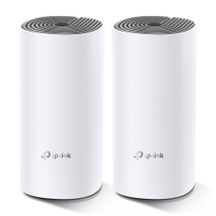 TP-LINK DECO-E4, AC1200, İkili Mesh, 1200Mbps, Dual Band, 2Port Megabit Lan, 260m2 kapsama Alanı, Router, Geniş Alan İnternet Ağı Sağlayıcısı