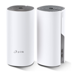 TP-LINK DECO-E4, AC1200, İkili Mesh, 1200Mbps, Dual Band, 2Port Megabit Lan, 260m2 kapsama Alanı, Router, Geniş Alan İnternet Ağı Sağlayıcısı
