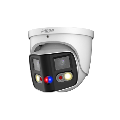 DAHUA DH-IPC-PDW3849-A180-AS-PV 1/27'' CMOS 2x4MP 180° TiOc POE HARİCİ SES Motorize - Dome IP Güvenlik Kamera