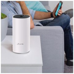 TP-LINK DECO-M4, AC1200, Tekli Mesh, 1200Mbps, Dual Band, 2Port Gigabit Lan, 110m2 kapsama Alanı, Router, Geniş Alan İnternet Ağı Sağlayıcısı