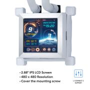 LIAN LI HYDRO-SHIFT LCD PERFORMANCE 360MM LGA1700/1851P/AM5 SOKET BEYAZ İŞLEMCİ SIVI SOĞUTUCU G89.GHSLCD36SW.00