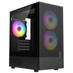 FRISBY FC-8975B 550W 4X RGB GAMİNG KASA