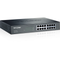 TP-LINK TL-SG1016D, 16 Port, GigaBit, Yönetilemez, Metal Kasa, Rackmount Switch