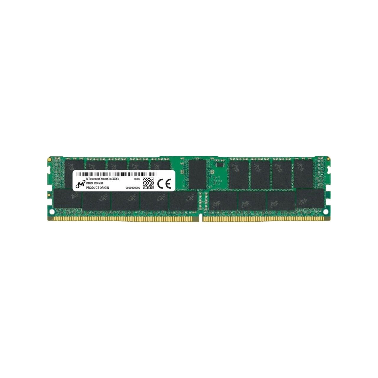 MICRON MTA18ASF2G72PDZ-3G2R1 16GB 3200MHz DDR4 CL22  DELL R640 R740 R540 R440 HPE DL360 Gen10 DL380 Gen10 Lenovo ThinkSystem SR630 SR650 ECCRDIMM SERVER RAM