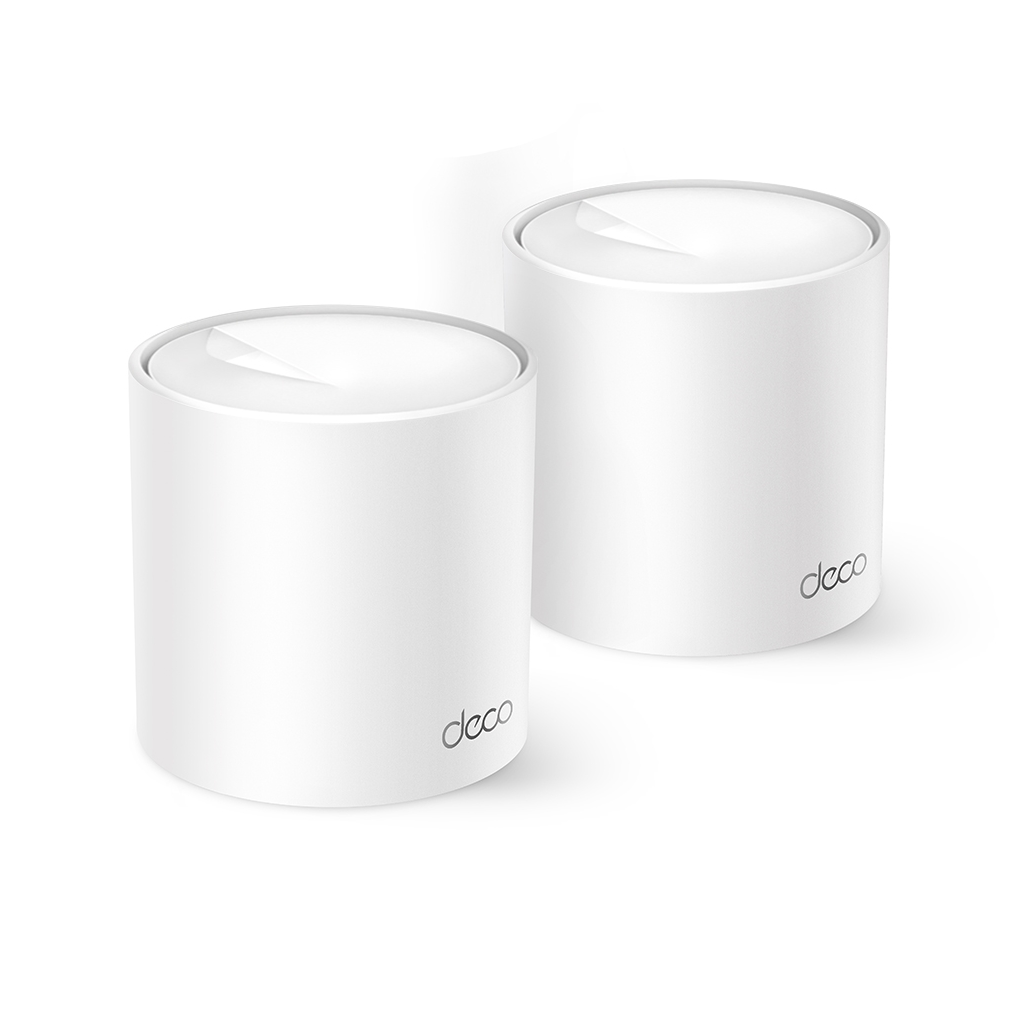 TP-LINK DECO-X10, AX1500, İkili Mesh, 1500Mbps, Dual Band, WiFi6, 2Port Gigabit Lan, 360m2 kapsama Alanı, Router, Geniş Alan İnternet Ağı Sağlayıcısı