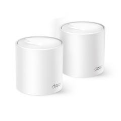 TP-LINK DECO-X10, AX1500, İkili Mesh, 1500Mbps, Dual Band, WiFi6, 2Port Gigabit Lan, 360m2 kapsama Alanı, Router, Geniş Alan İnternet Ağı Sağlayıcısı