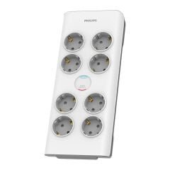 PHILIPS SPN7080WA/62 900J 8'Lİ / 2M AKIM KORUMALI PRİZ