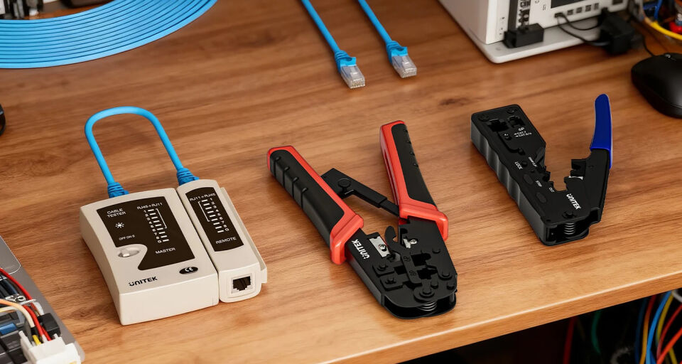 UNITEK ETHERNET KABLOSU TEST CİHAZI (OT140AGY01)