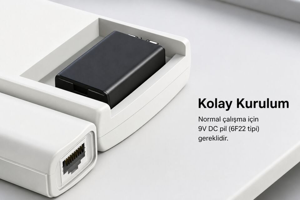 UNITEK ETHERNET KABLOSU TEST CİHAZI (OT140AGY01)