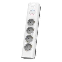 PHILIPS SPN7040WA/62 600J 4'LÜ / 2M AKIM KORUMALI PRİZ