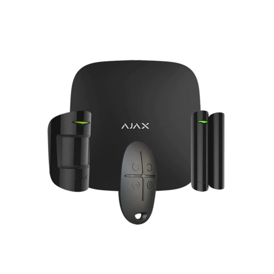 AJAX  StarterKit 4G, Kablosuz, Alarm Kiti, SİYAH