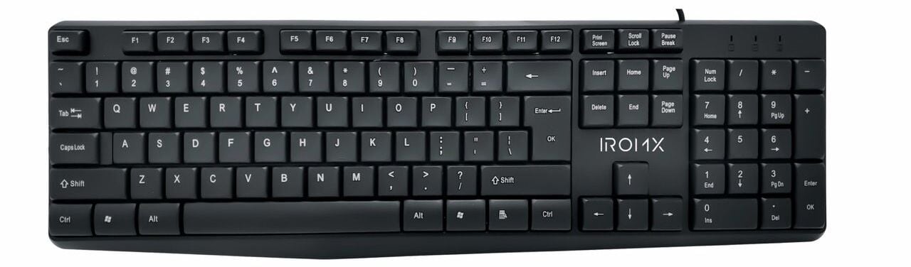 IROMX SK10X TR KABLOLU STANDART SİYAH Q KLAVYE
