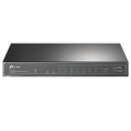 TP-LINK TL-SG1210P, 8 Port, Gigabit, PoE 63W, 1 Port SFP, Yönetilemez, Masaüstü Switch