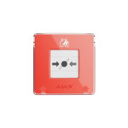 AJAX, Manual Call Point, Kablosuz, KIRBAS BUTONU NC, KIRMIZI