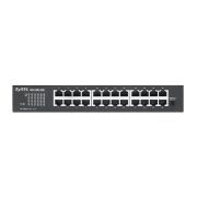 ZyXEL GS1100-24E V3, 24 Port, GigaBit, Yönetilemez, Sessiz, Rackmount Switch