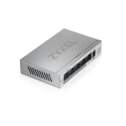 ZyXEL GS1005HP, 5 Port, GigaBit, PoE 60W, Yönetilemez, Masaüstü Switch