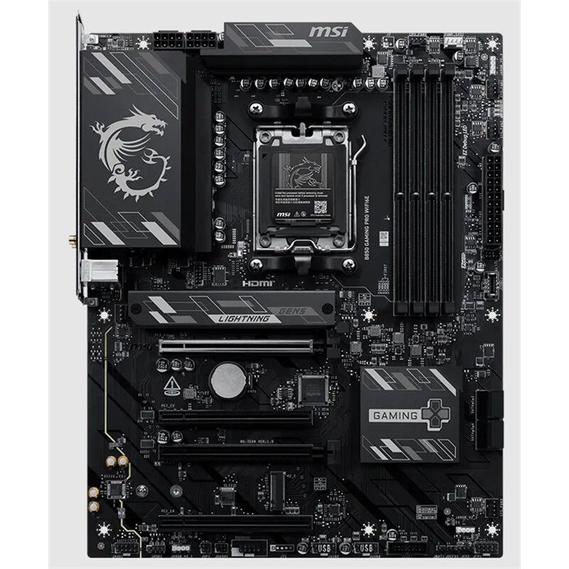 MSI MB B850 GAMING PRO WIFI6E DDR5 8200MT/S 1XHDMI 1XDP 2XM.2 USB ATX AM5 (AMD AM5 9000/8000/7000 SERİ İLE UYUMLU)