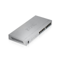 ZyXEL GS1008HP, 8 Port, GigaBit, PoE 60W, Yönetilemez, Masaüstü Switch